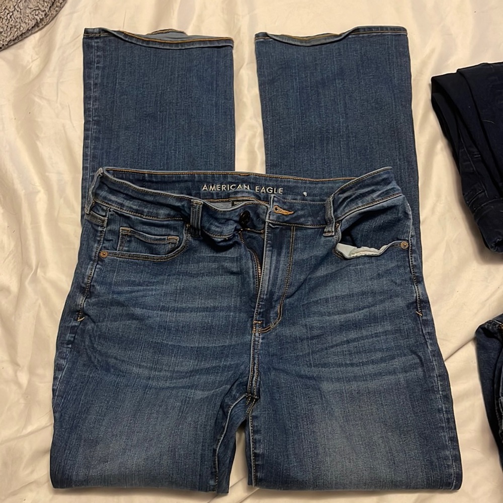 American eagle - hi rise skinny kick jeans